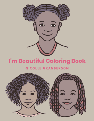 Im Beautiful Coloring Book Cover